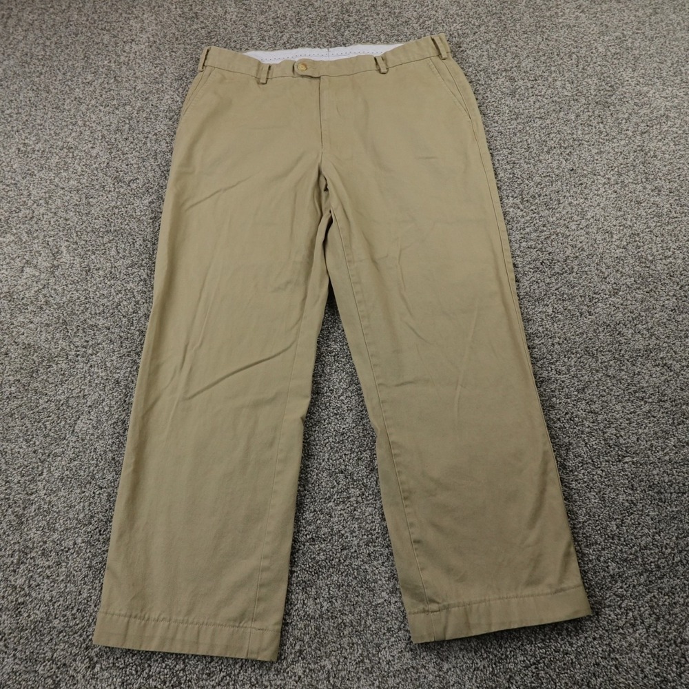 Peter Millar Pants Mens 36X28 Beige Tan Khaki Raleigh Chino Trouser Golf Stretch